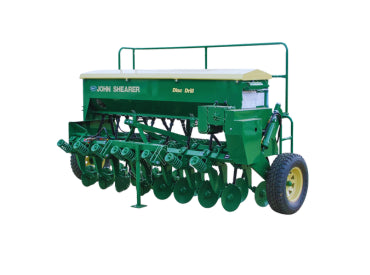 DOUBLE COULTER DRILL WITH FERTILIZER ATTACHMENT