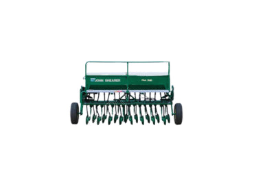 DOUBLE COULTER DRILL WITH FERTILIZER ATTACHMENT